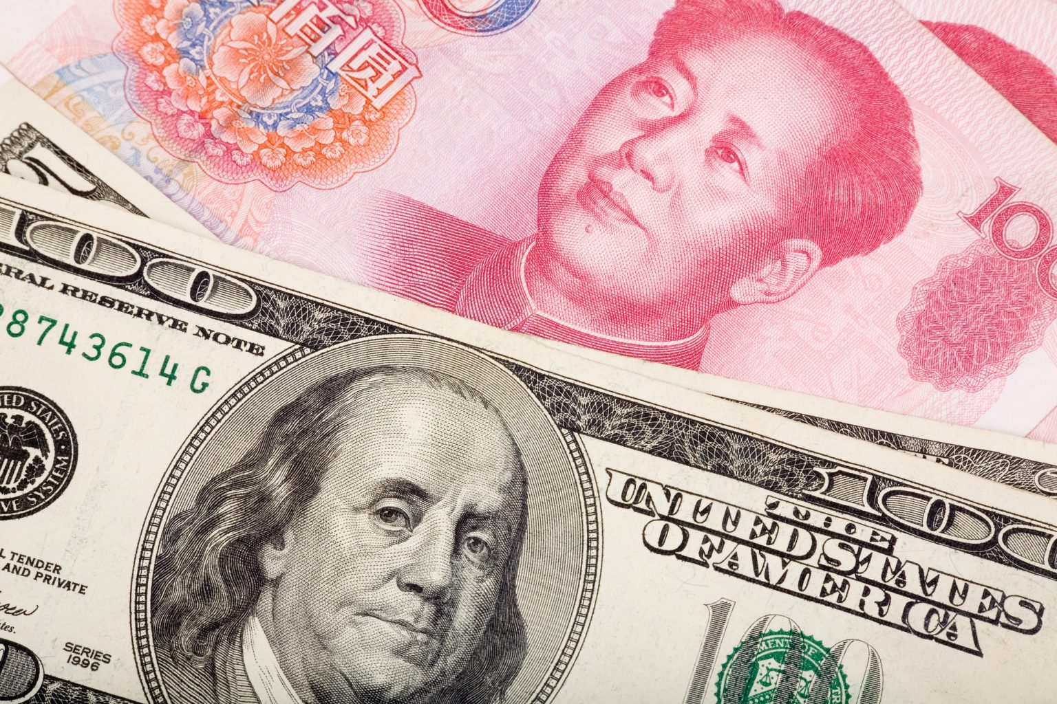 yuan dolar american