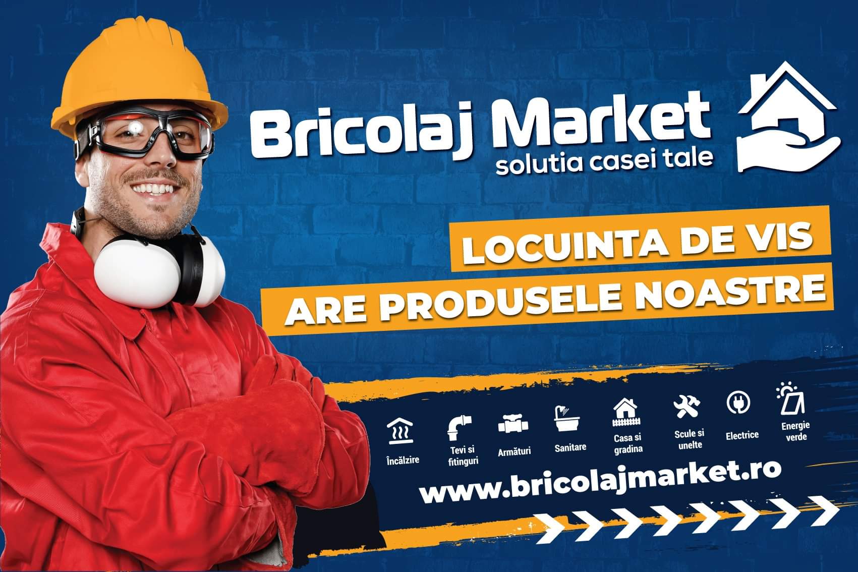 Locuința ta are parte de soluții complete de la Bricolaj Market!
