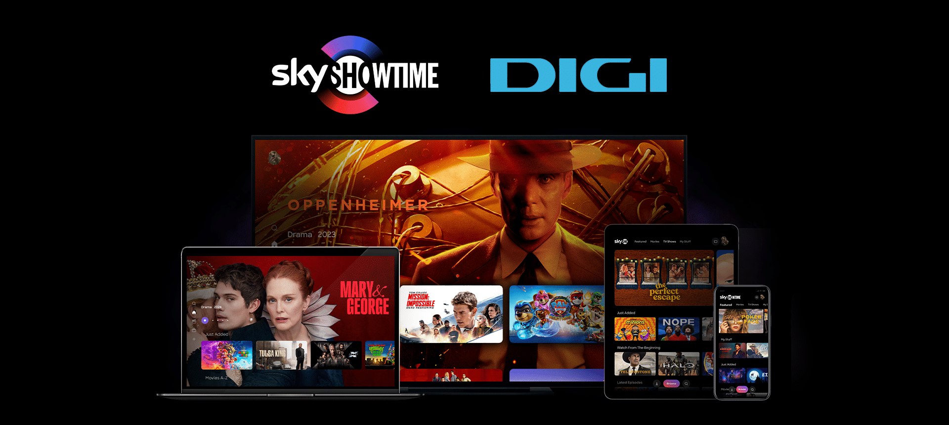 SkyShowtime încheie un parteneriat cu Digi România