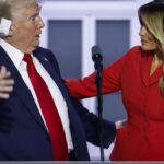 aparitia rara a melaniei la discursul lui trump face doar ce vrea ea este extrem de independenta 913378