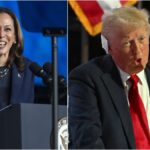 kamala harris il depaseste pe donald trump in intentiile de vot la nivel national pentru casa alba avansul este peste marja de eroare 916615