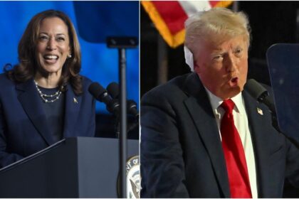 kamala harris il depaseste pe donald trump in intentiile de vot la nivel national pentru casa alba avansul este peste marja de eroare 916615