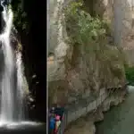 valea ascunsa din europa unde turistii trec prin apa inghetata pentru a ajunge la o cascada secreta 917482