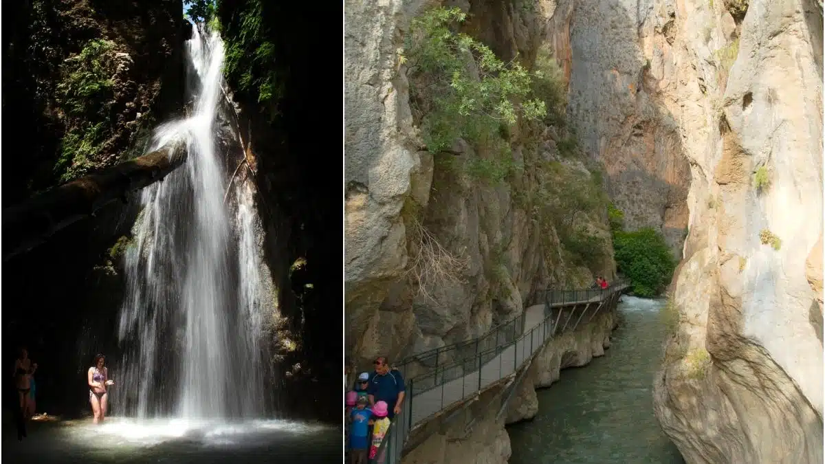 valea ascunsa din europa unde turistii trec prin apa inghetata pentru a ajunge la o cascada secreta 917482