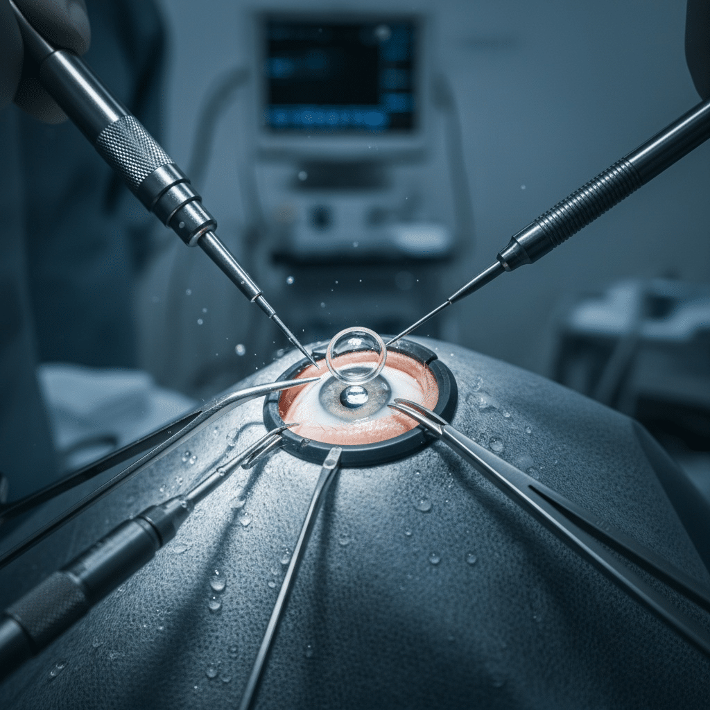 FDA aprobă un implant ocular inovator pentru o boală rară care duce la orbire