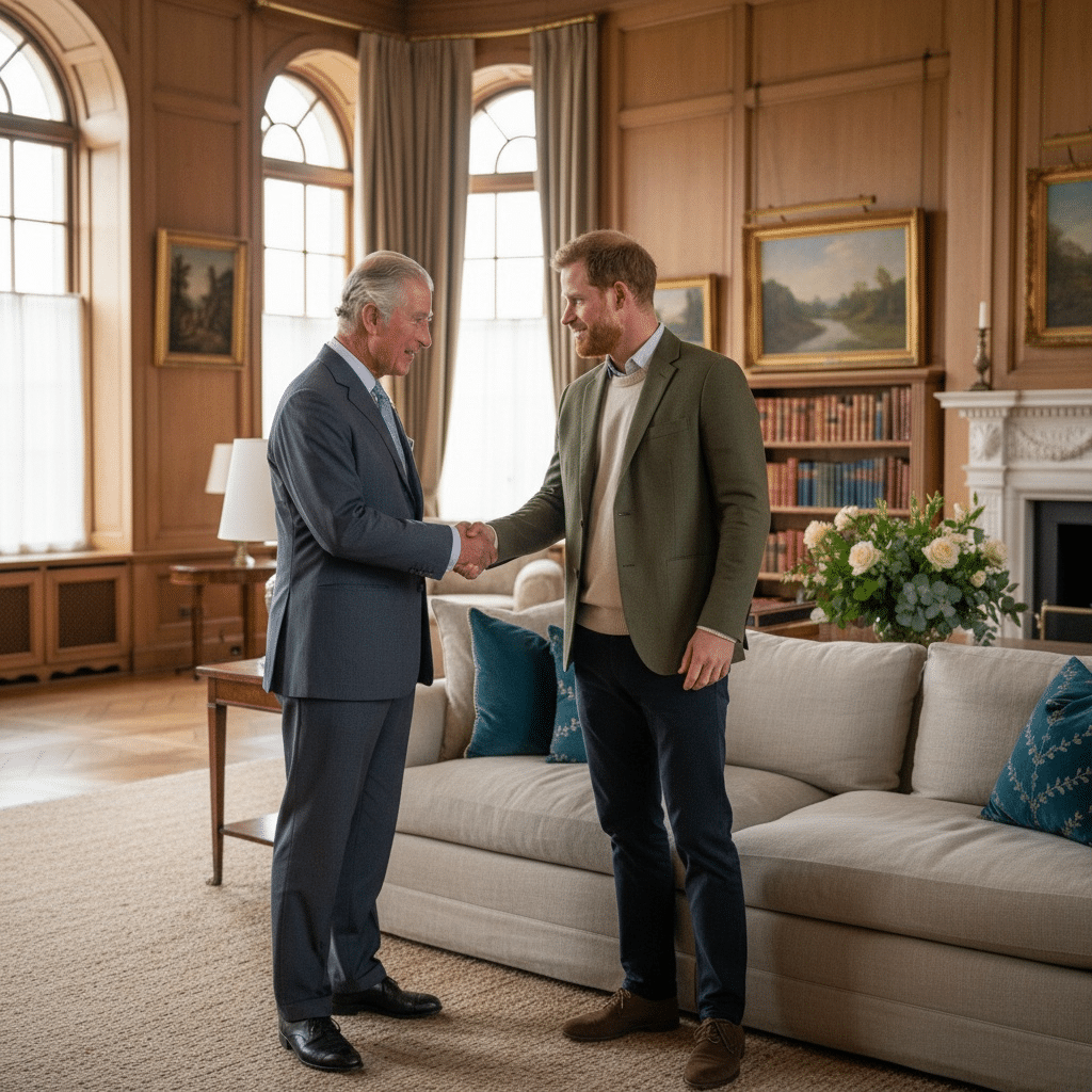 Prințul Harry s-a întâlnit cu regele Charles: ce urmează după vizita în Regatul Unit