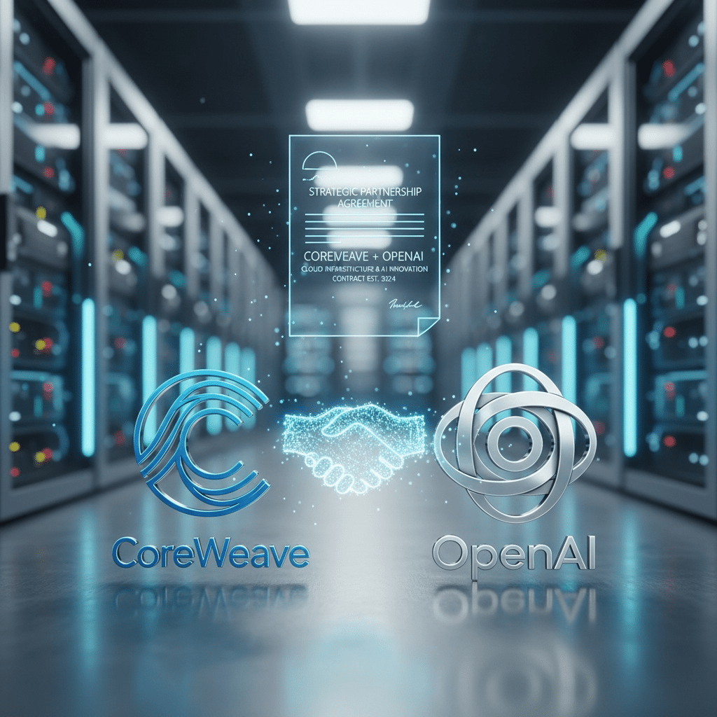 CoreWeave și OpenAI extind parteneriatul cu un contract de 6,5 miliarde de dolari