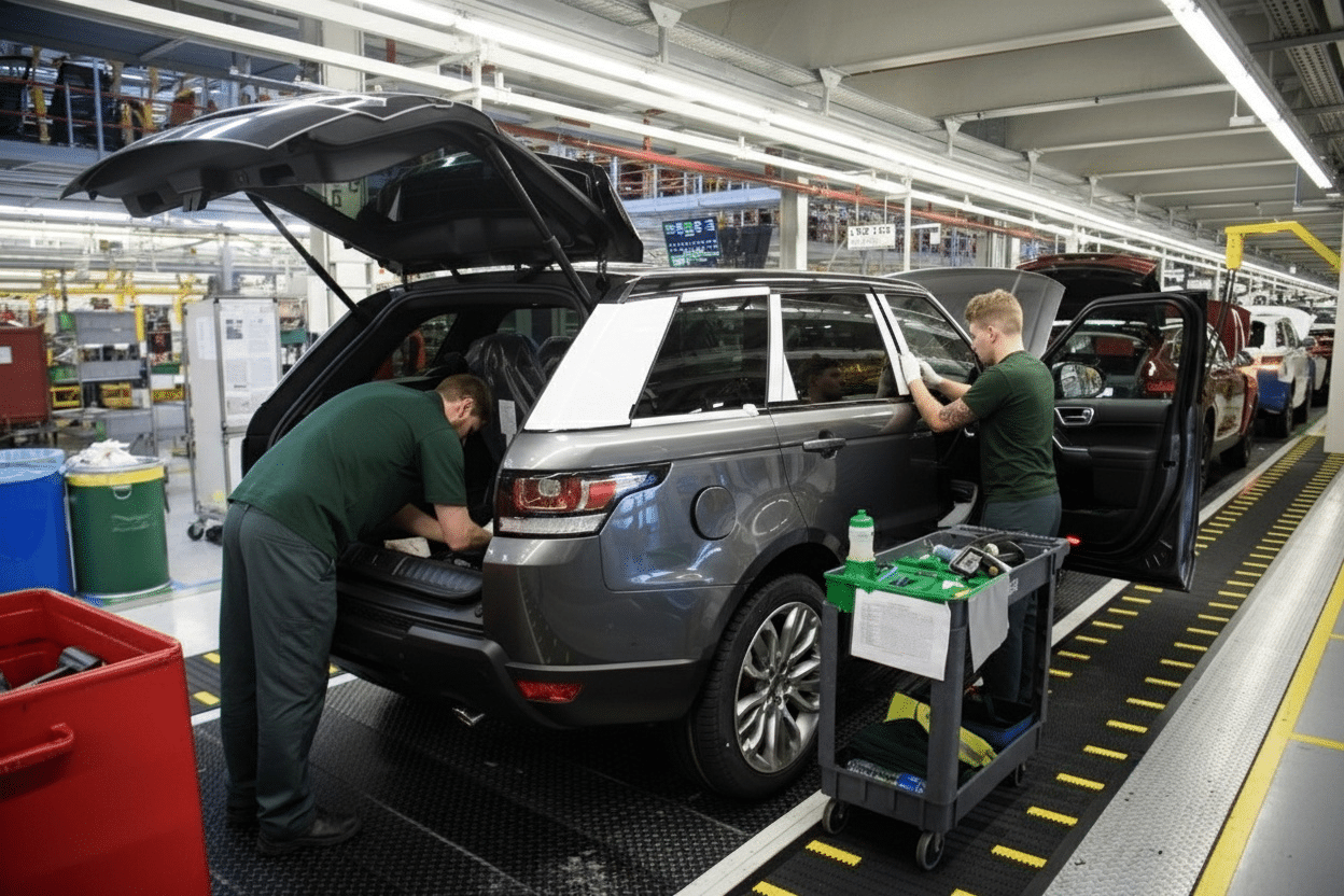 Atac cibernetic la Jaguar Land Rover: date furate și producție oprită
