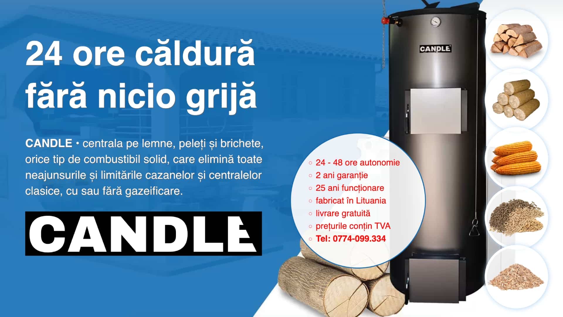 5 modele de centrale pe lemne cu eficiență și autonomie maximă