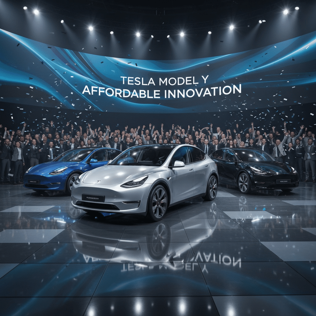 Tesla lansează un Model Y mai accesibil pentru a crește vânzările