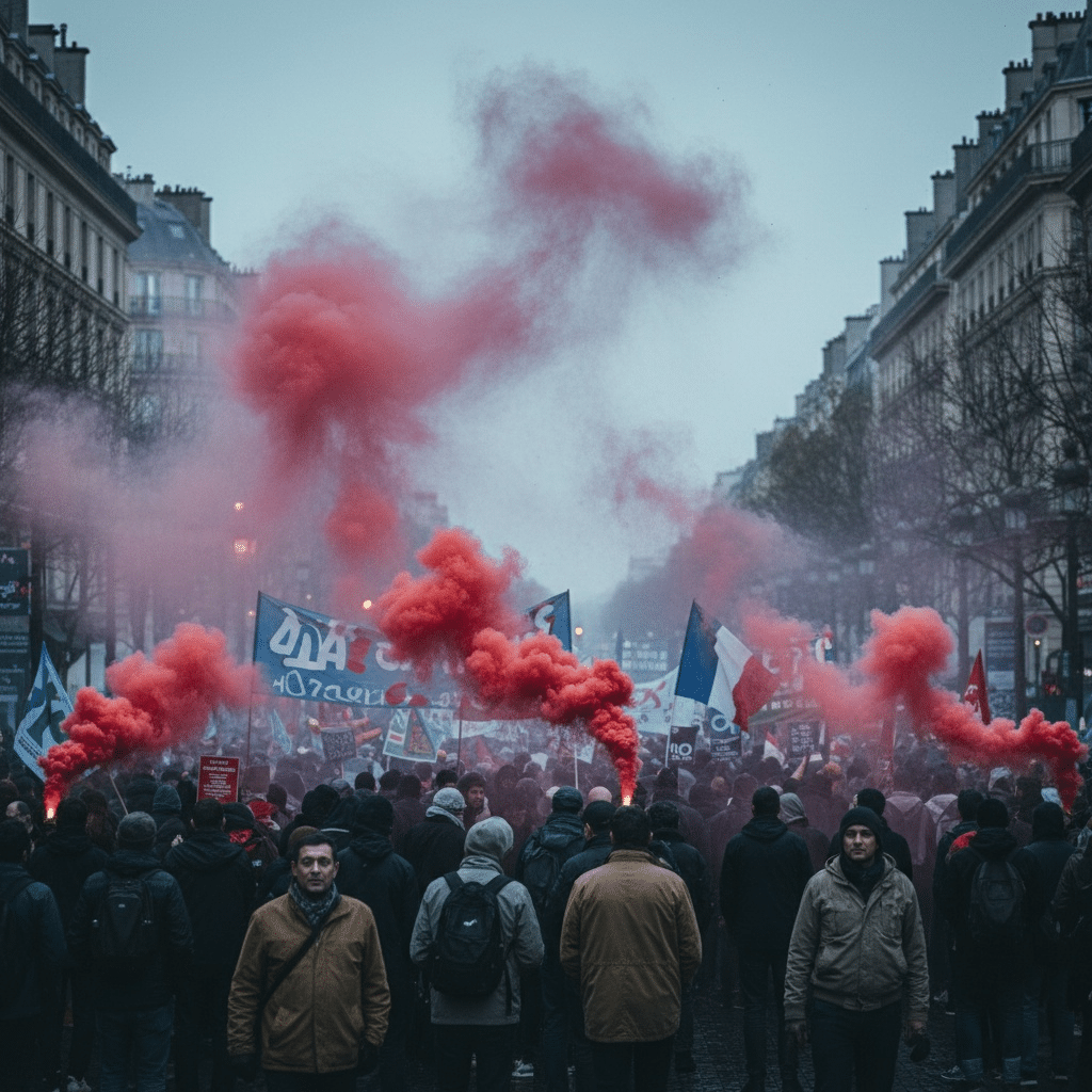 Franța se confruntă cu noi proteste față de reducerile bugetare