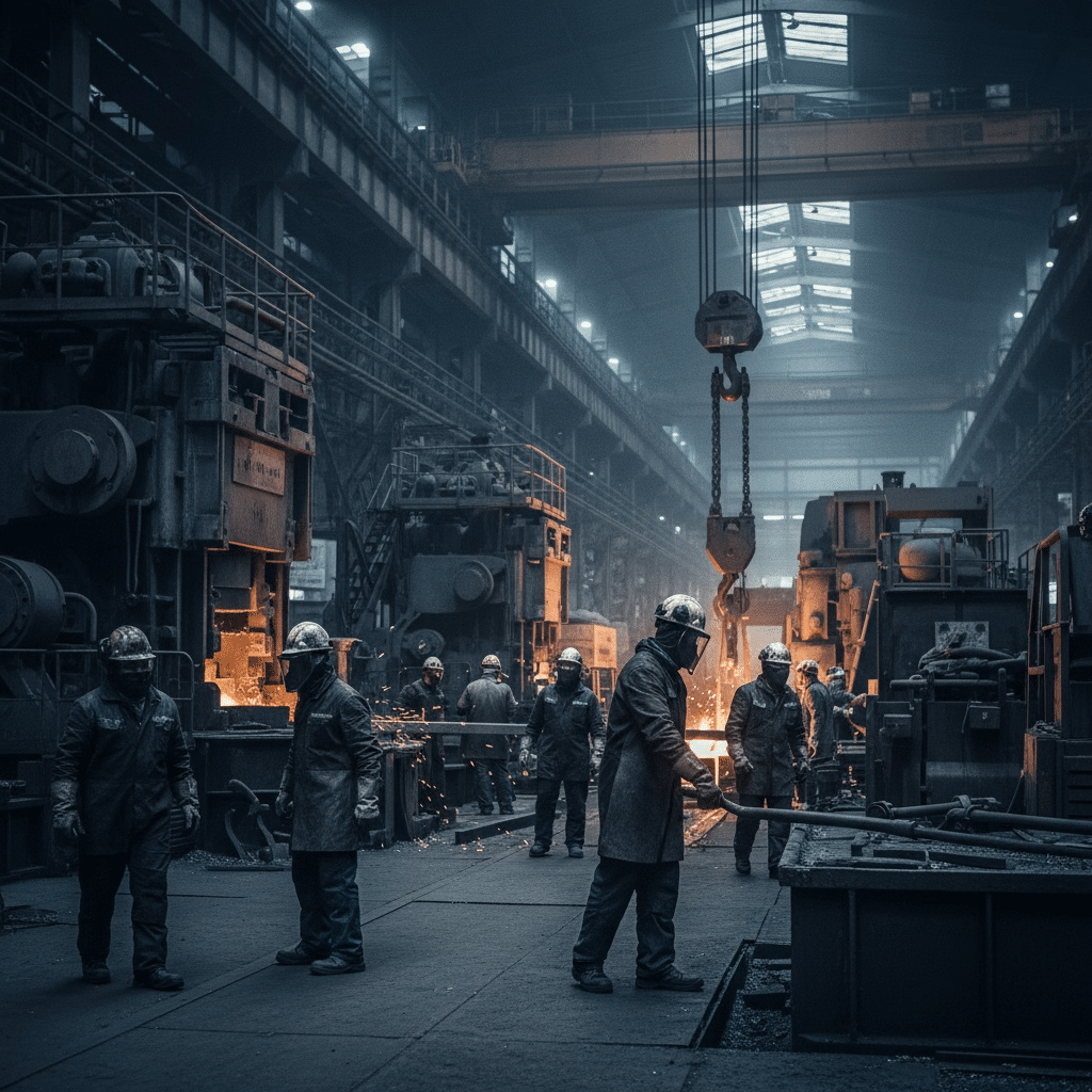 Industria oțelului european se confruntă cu pierderi masive de locuri de muncă