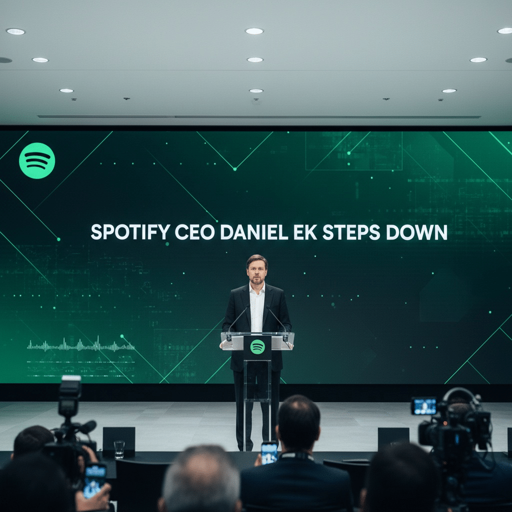Fondatorul Spotify Daniel Ek părăsește funcția de CEO