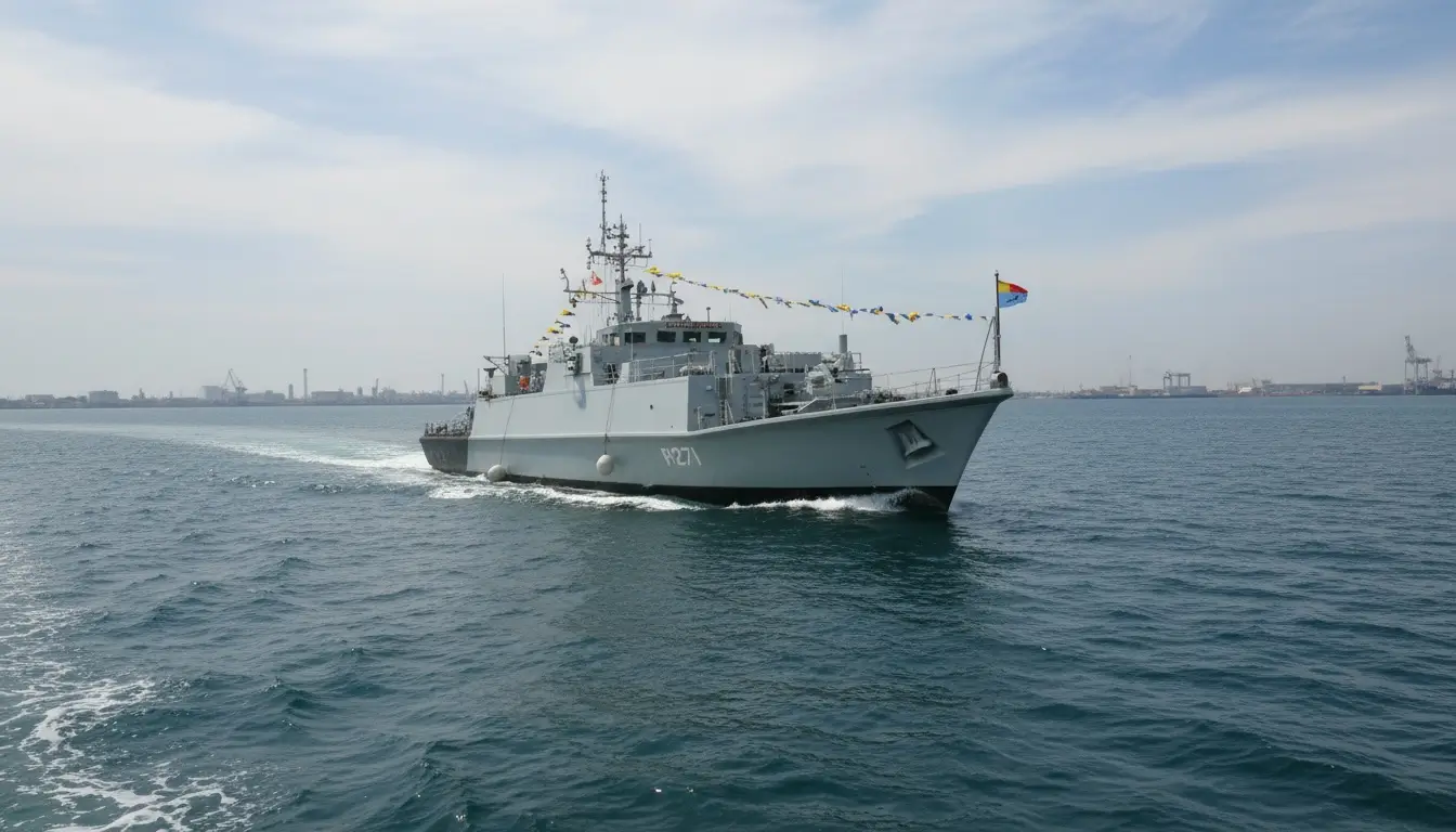 O navă misterioasă ajunge în portul Constanţa și schimbă regulile jocului în Marea Neagră