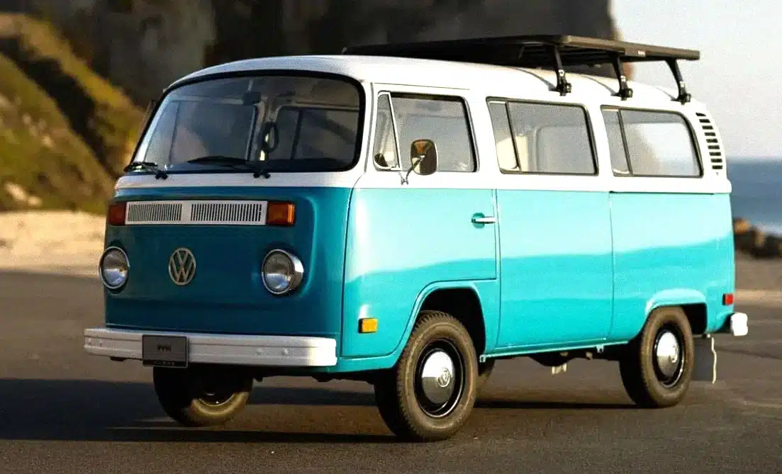 Volkswagen readuce la viaţă un autobuz care a trecut prin foc în California
