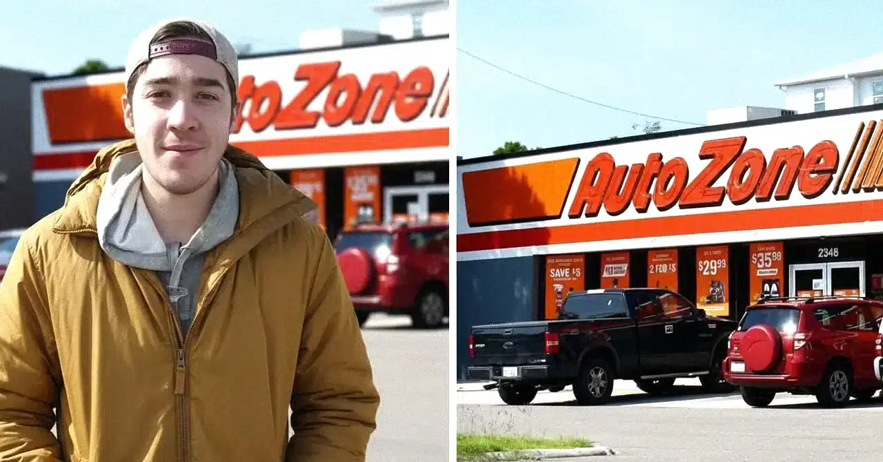 Ovizită la AutoZone în frig a dus la o experienţă neașteptată