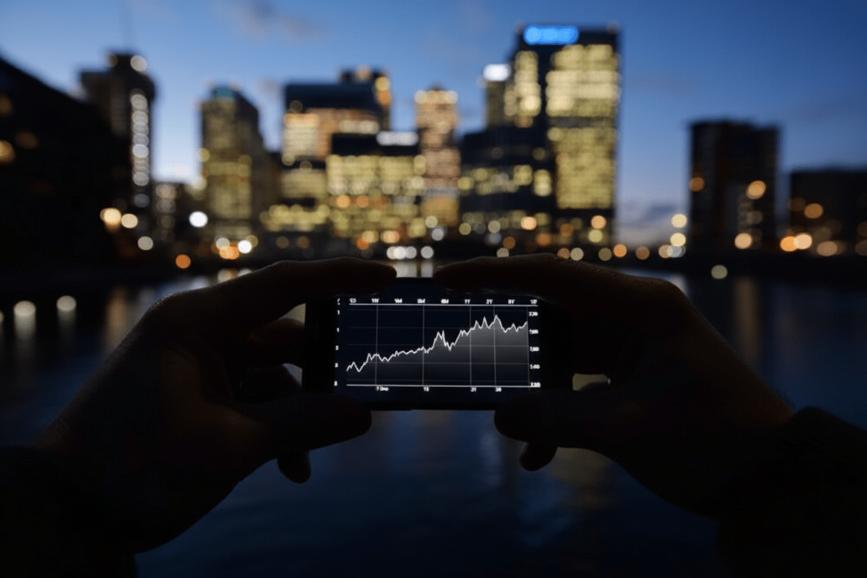 FTSE 100 depășește 10.000 puncte pentru prima dată
