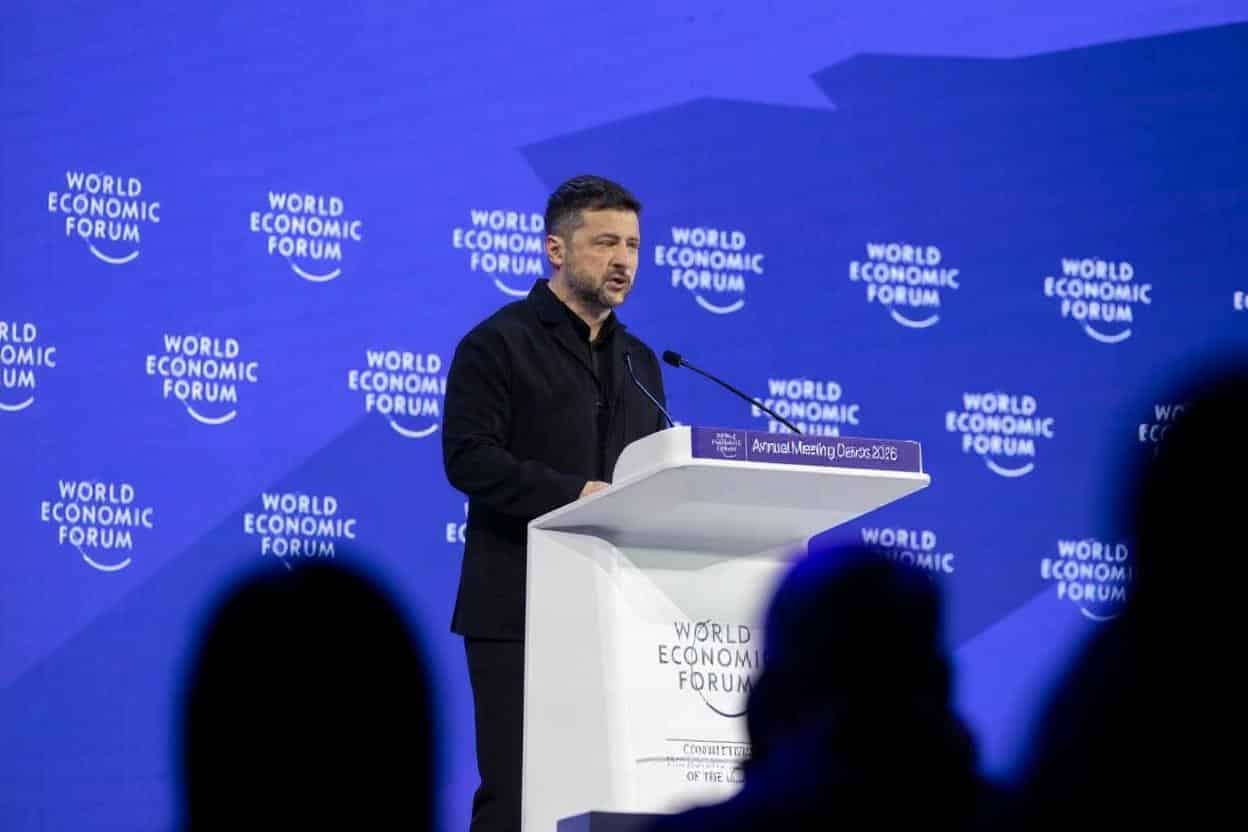 Zelenski lovește în Europa la Davos. Reacția Estoniei – Nedrept, după 90 mld. euro!