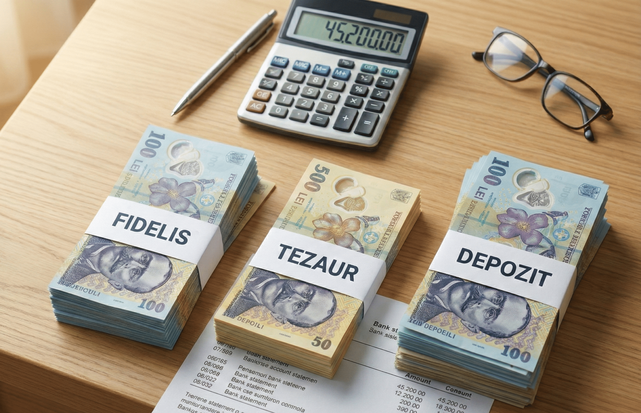 Am pus 50.000 de lei in FIDELIS, Tezaur si la banca. Dupa un an, diferenta e socanta