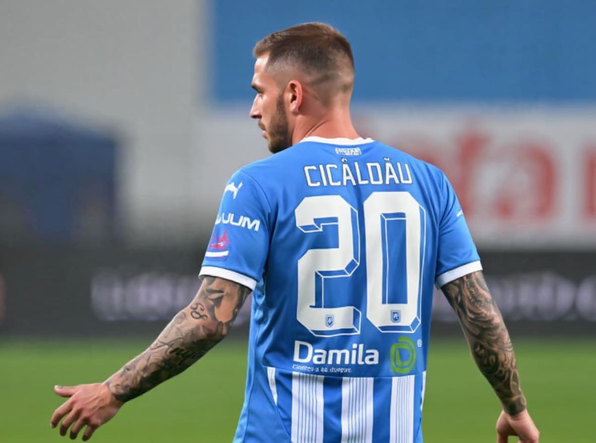 Lovitură pentru liderul Craiova. Alexandru Cicâldău s-a accidentat