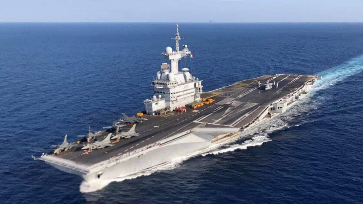 Portavionul Charles de Gaulle, misiune în Marea Baltică. Nava ajunge în Suedia pe 25 februarie