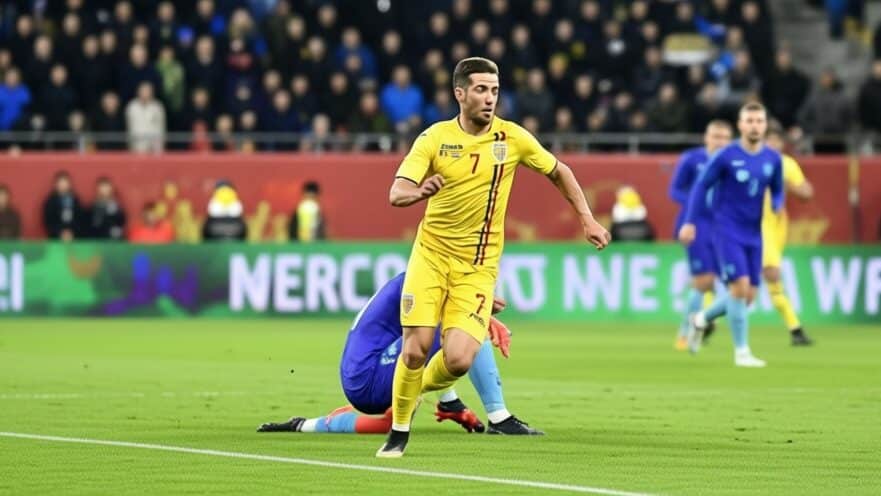 Mircea Lucescu, fără un titular la barajul cu Turcia. Chipciu s-a accidentat
