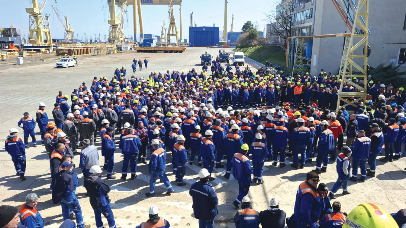 Damen Mangalia decide soarta datoriilor de 1 miliard de lei pe 6 aprilie