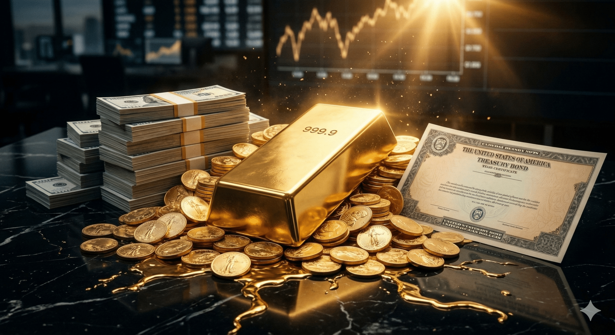 Dolar, obligatiuni sau aur? Care este cel mai sigur activ in 2026 si de ce conteaza razboiul din Iran