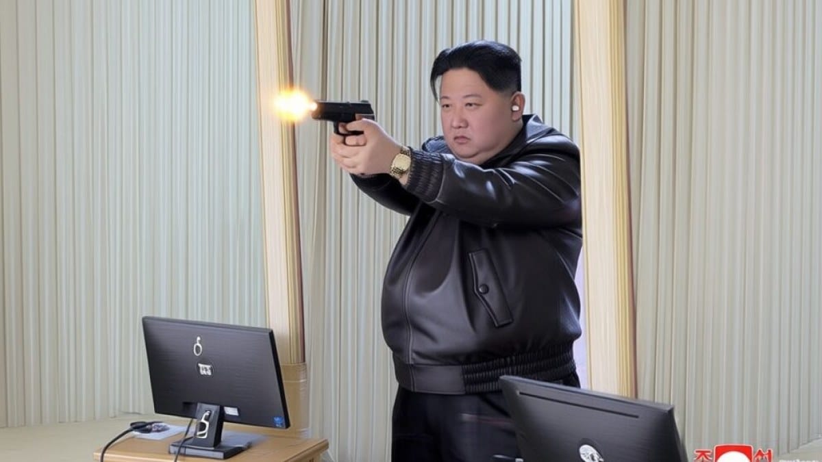 Fiica lui Kim Jong Un, fotografiată trăgând cu pistolul. Cum e pregătită pentru succesiune