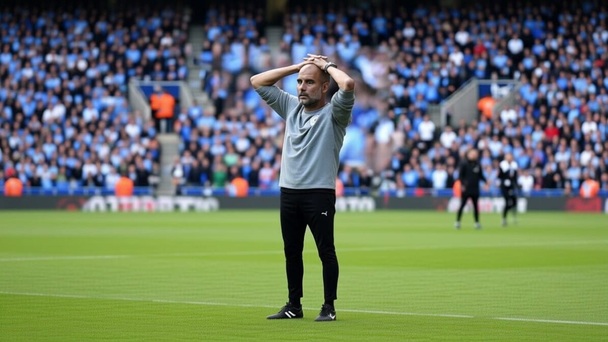 Pep Guardiola explodează la arbitru și primește 2 meciuri suspendare