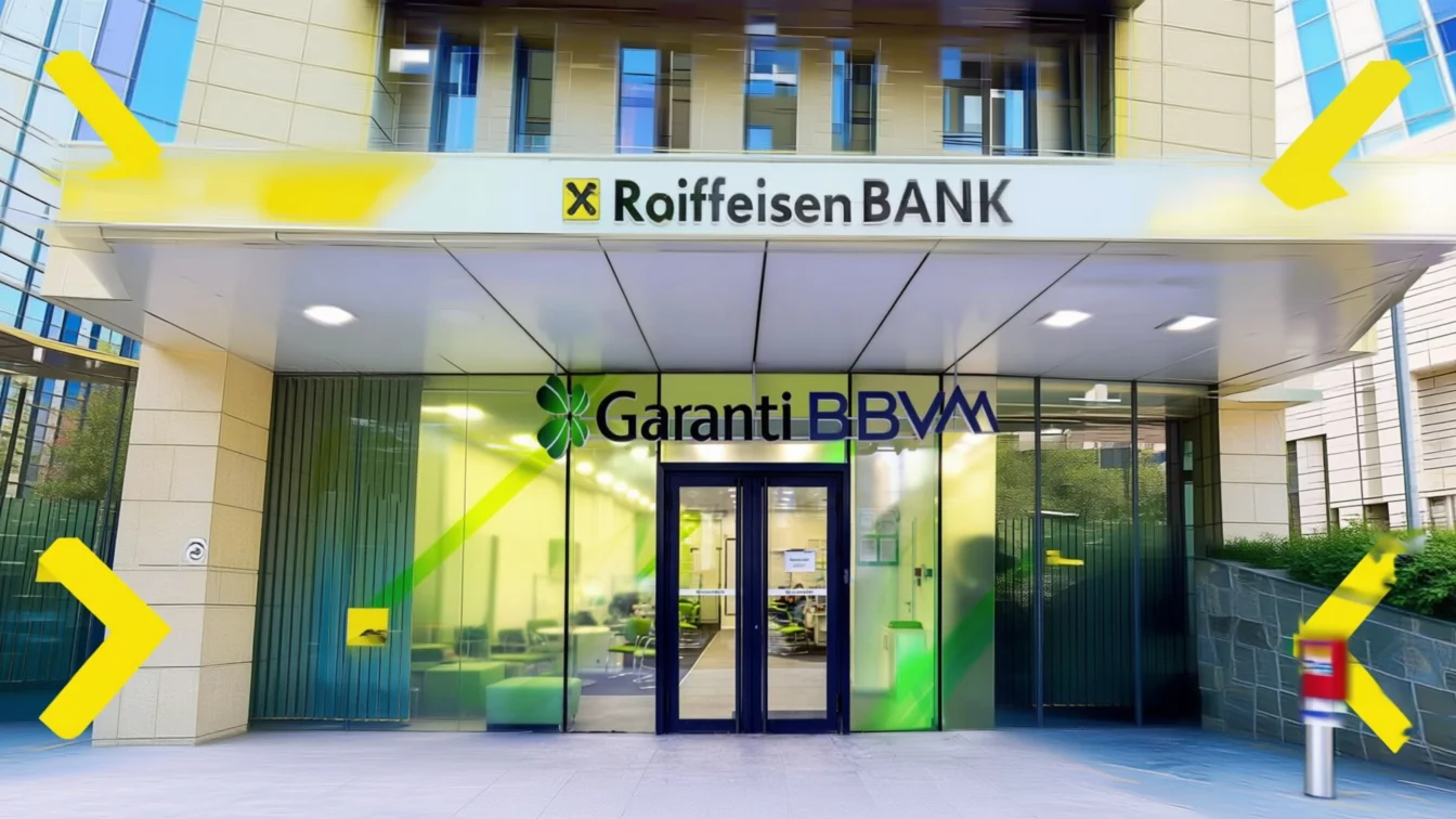 Raiffeisen anunță preluarea Garanti BBVA România pentru 591 mil. euro