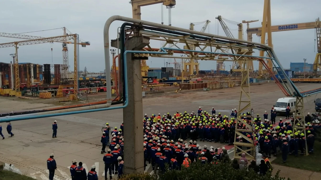 Șantierul Naval Mangalia intră în faliment după refuzul Damen Shipyards