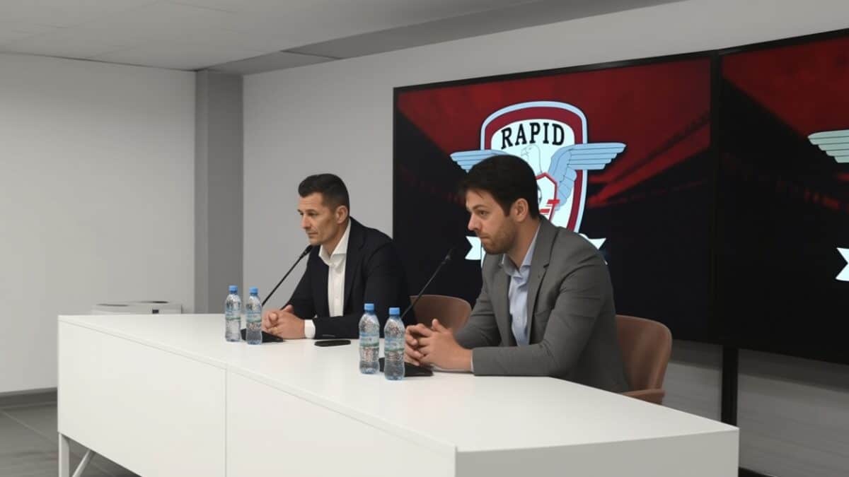 Rapid își recuperează un jucător cheie. Angelescu: „De mâine va fi la antrenament!”