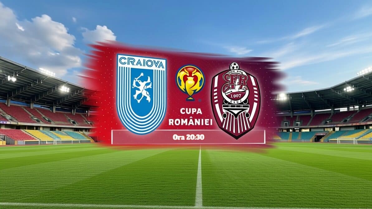 Andrei Cordea salvează CFR Cluj în Cupă. Egal 1-1 cu U Craiova în sferturi