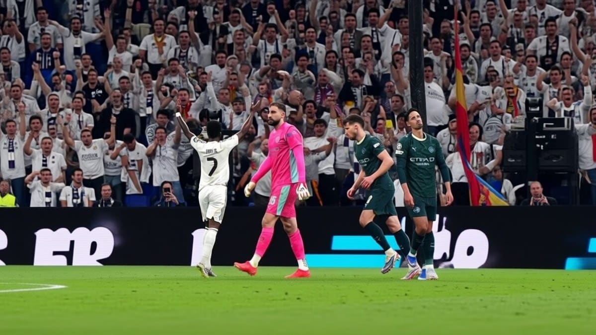 Vinicius a ratat penalty în Real Madrid – Man City 3-0 și a cerut iertare fanilor
