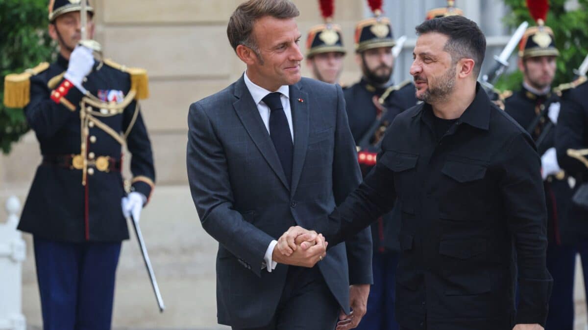 Zelenski la a 12-a vizită în Franța Macron vrea să arate că Ucraina nu e eclipsată