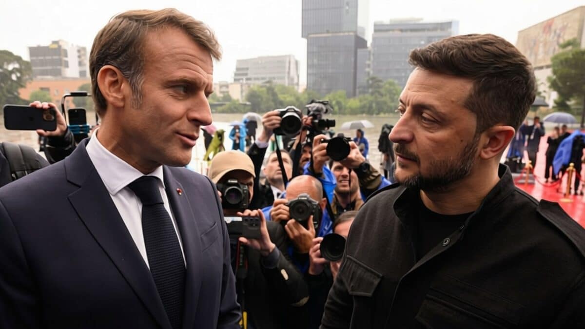 Macron îl primește pe Zelenski la Paris pe fondul blocajului de 90 miliarde euro