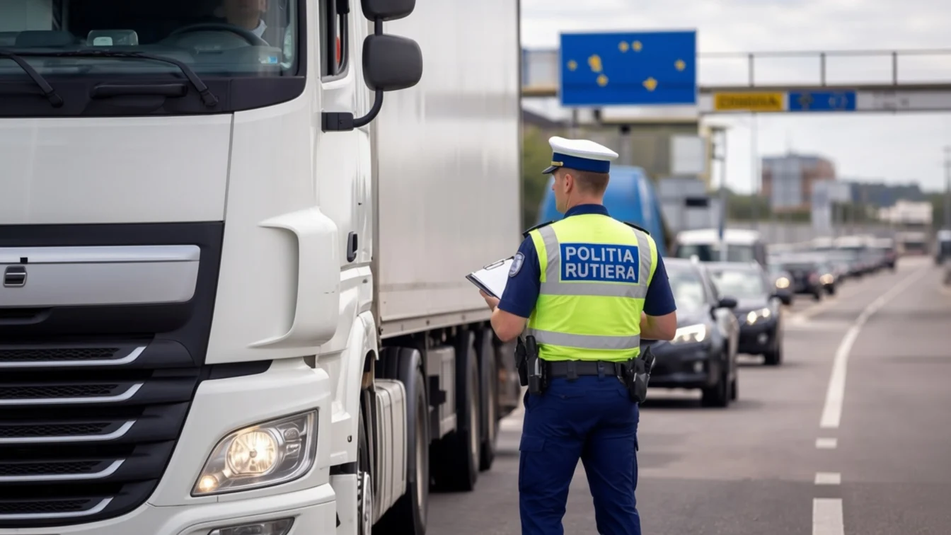 Un nou proiect vrea urmărire internațională pentru șoferii străini cu amenzi în România