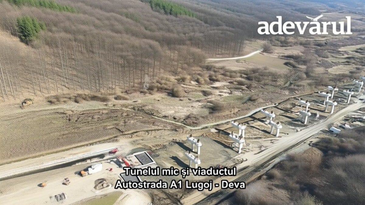 Autostrada cu Tuneluri din Vest a ajuns la 53% dar finalizarea în 2026 e incertă