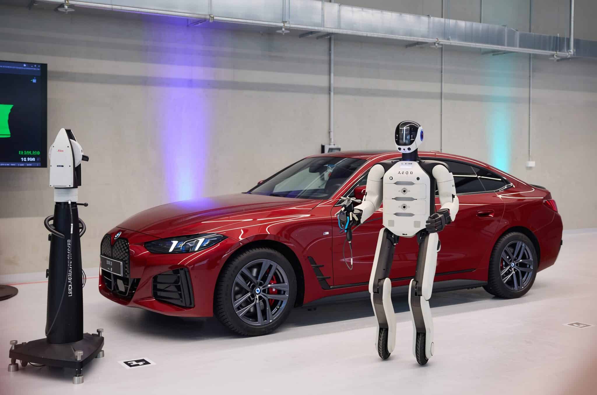 BMW prezintă revoluția roboticii în fabricile europene cu roboți umanoizi