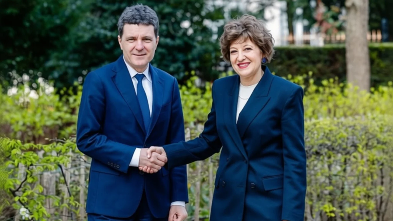 Nicușor Dan și Oana Gheorghiu pun pe masă la Bruxelles digitalizarea statului