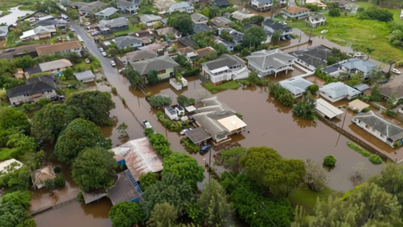Hawaii sub ape – peste 5.500 de persoane evacuate din calea unui baraj de 120 de ani