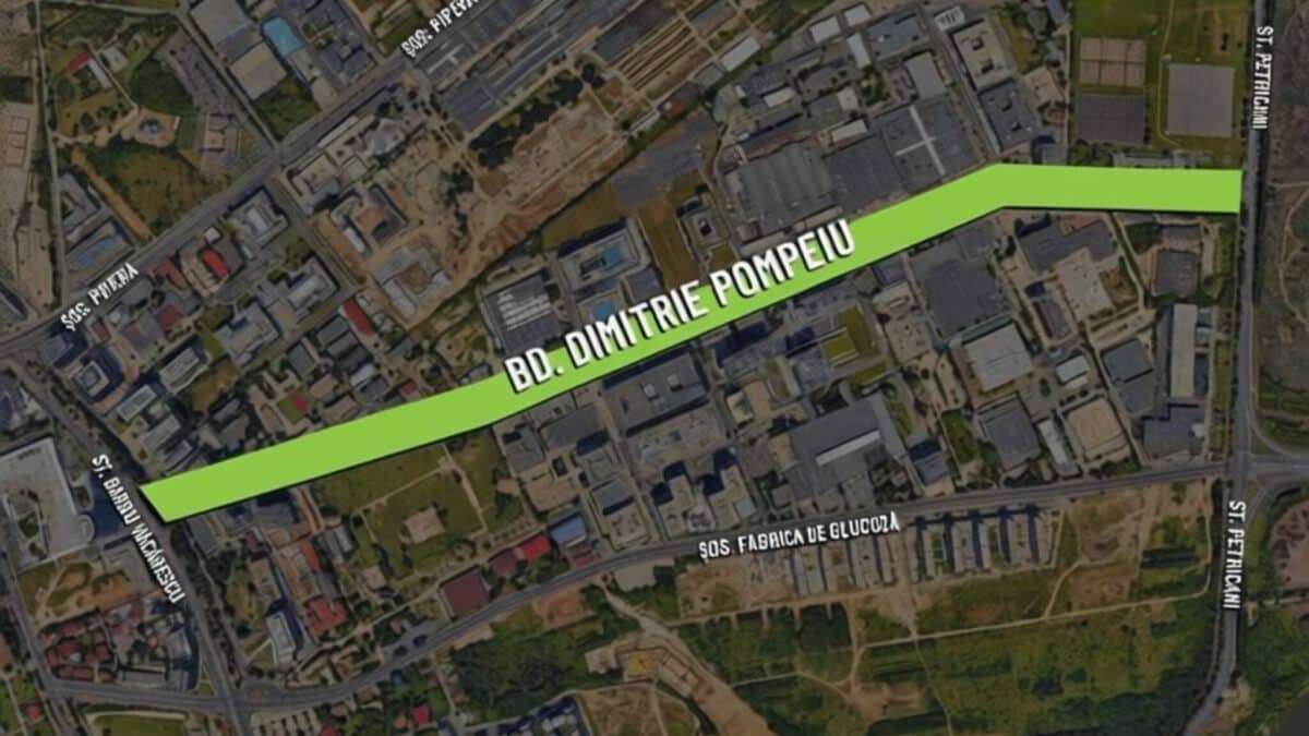Exproprieri de 75,8 milioane lei în zona Dimitrie Pompeiu pentru lărgirea bulevardului
