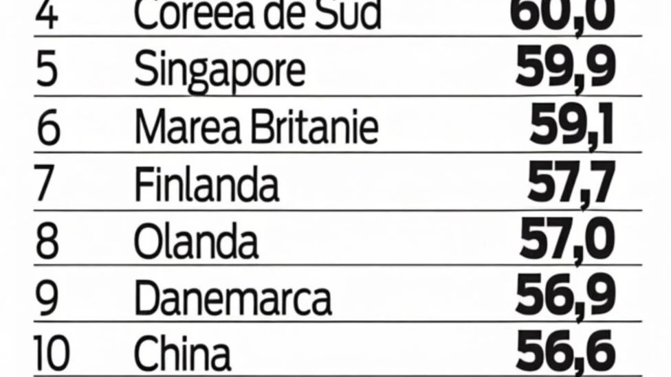România ocupă locul 49 mondial la inovație, sub Polonia și Bulgaria