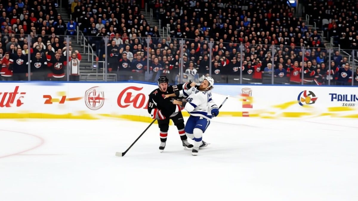 Meciul anului în NHL: 15 goluri, 5 bătăi și 27 de eliminări într-un duel de foc