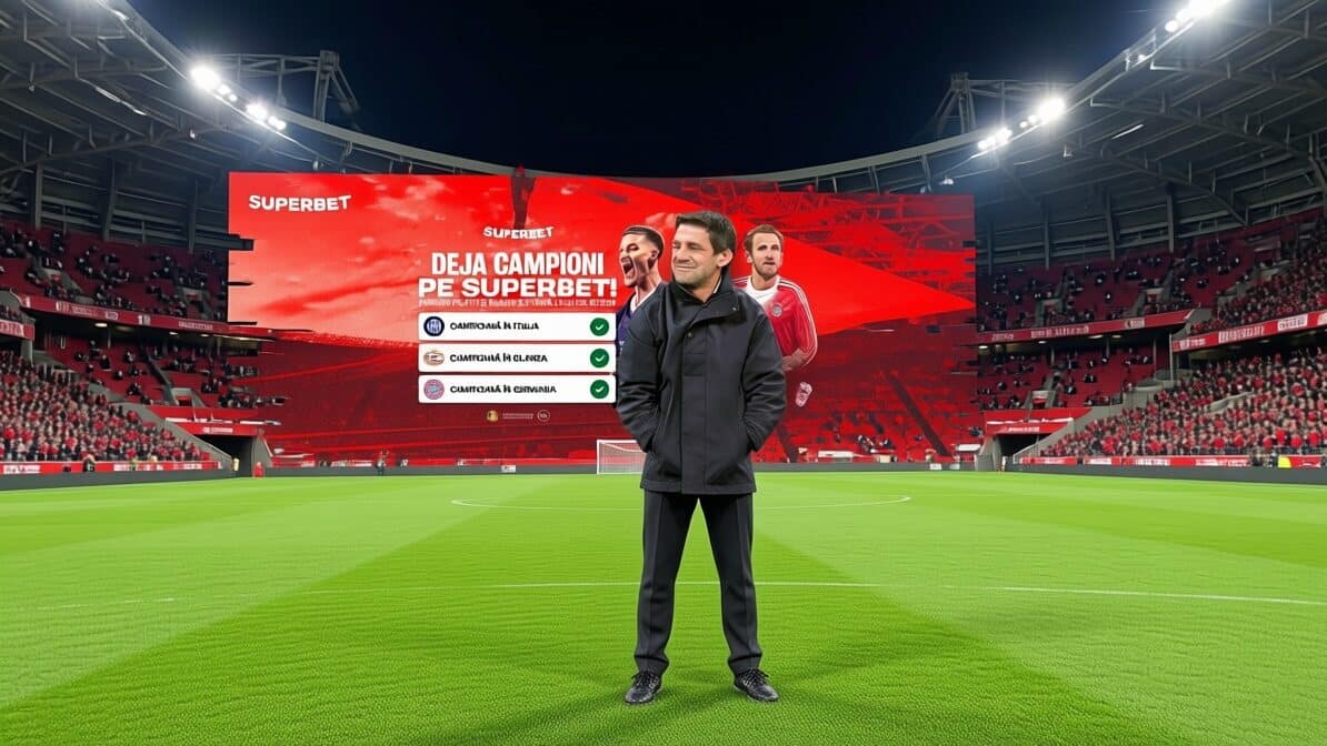 Superbet a plătit deja pariurile: Chivu și Man, declarați campioni înainte de final