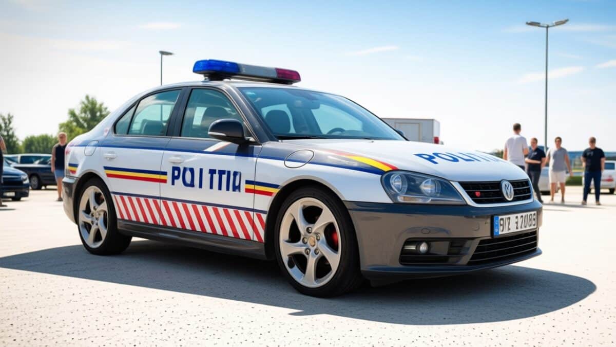 O șoferiță de 58 de ani a lovit un polițist cu mașina în Sectorul 5. E cercetată pentru ultraj