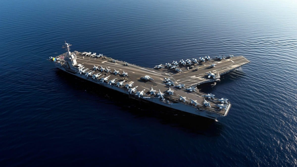 Incendiu pe portavionul USS Gerald Ford: Doi marinari răniți în Marea Roșie