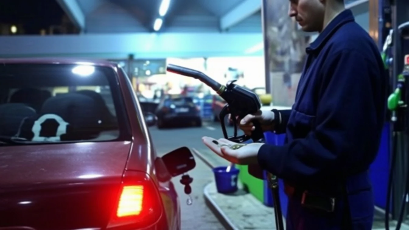Motorina se apropie de 10 lei litrul după a 14-a scumpire din martie
