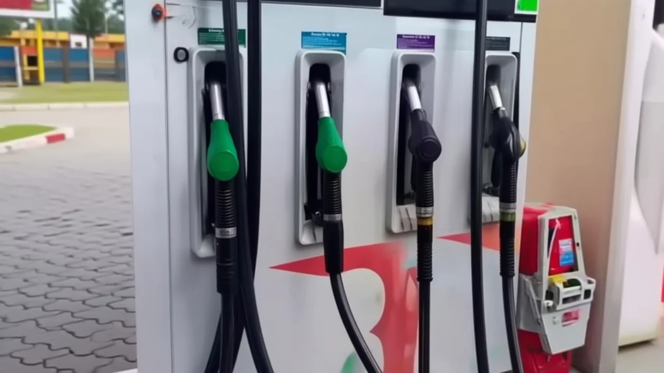 Motorina se scumpește luni cu până la 17 bani pe litru la pompă